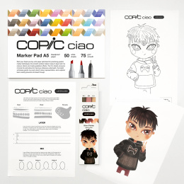 Ciao Layer & Mix Manga Starter Set Warm in der Gruppe Stifte / Künstlerstifte / Marker bei Pen Store (135142)