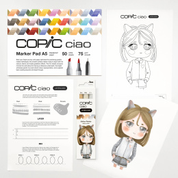 Ciao Layer & Mix Manga Starter Set Mellow in der Gruppe Stifte / Künstlerstifte / Marker bei Pen Store (135143)