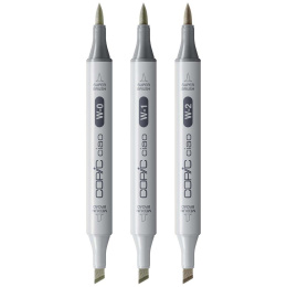 Ciao Shade Set Light Warm Gray 4er-Pack in der Gruppe Stifte / Künstlerstifte / Marker bei Pen Store (135145)