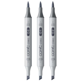 Ciao Shade Set Light Cool Gray 4er-Pack in der Gruppe Stifte / Künstlerstifte / Marker bei Pen Store (135147)