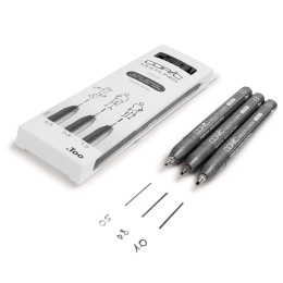 Multiliner Classic 3er-Set Black Broad in der Gruppe Stifte / Schreiben / Fineliner bei Pen Store (135150)