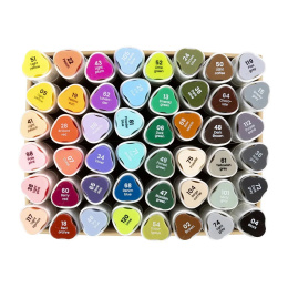 Markers 48-set in der Gruppe Stifte / Künstlerstifte / Marker bei Pen Store (135226)