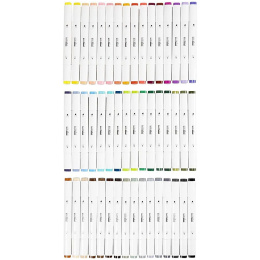 Markers 48-set in der Gruppe Stifte / Künstlerstifte / Marker bei Pen Store (135226)