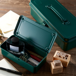 T320 Trunk Shape Toolbox Green Sea in der Gruppe Basteln & Hobby / Organisieren / Aufbewahrungsboxen bei Pen Store (135341)