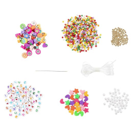 DIY-Perlenmix Freundschaftsarmbänder in der Gruppe Kids / Spaß und Lernen / Schmuck und Perlen / DIY-Set bei Pen Store (135351)