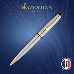 Expert Steel/Gold Kugelschreiber in der Gruppe Stifte / Fine Writing / Kugelschreiber bei Pen Store (135461)