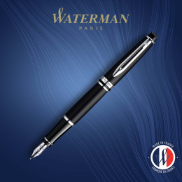 Expert Matt Black Füllfederhalter Medium in der Gruppe Stifte / Fine Writing / Füllfederhalter bei Pen Store (135464)