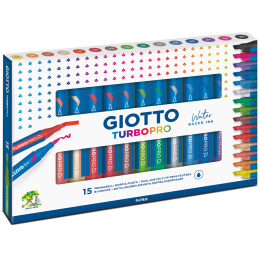 Turbo Pro Dual Tip Marker Pen 15er-Set in der Gruppe Stifte / Künstlerstifte / Aquarellmarkers bei Pen Store (135467)