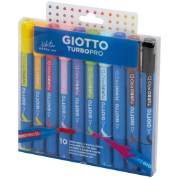 Turbo Pro Dual Tip Marker Pen 10er-Set in der Gruppe Stifte / Künstlerstifte / Aquarellmarkers bei Pen Store (135469)