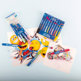 Turbo Pro Dual Tip Marker Pen 10er-Set in der Gruppe Stifte / Künstlerstifte / Aquarellmarkers bei Pen Store (135469)