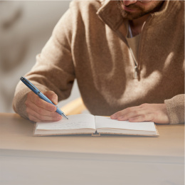 IM Rituals Blue/Chrome Rollerball in der Gruppe Stifte / Fine Writing / Tintenroller bei Pen Store (135481)