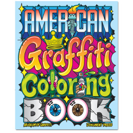American Graffiti Coloring Book in der Gruppe Basteln & Hobby / Bücher / Malbücher für Erwachsene bei Pen Store (135491)