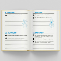 Hip Hop Journal: A Daily Planner in der Gruppe Papier & Blöcke / Kalender und Terminkalender / 12 Monate Tageskalender bei Pen Store (135493)