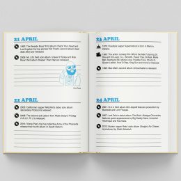 Hip Hop Journal: A Daily Planner in der Gruppe Papier & Blöcke / Kalender und Terminkalender / 12 Monate Tageskalender bei Pen Store (135493)