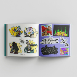The Graffiti Sticker Book: 300+ stickers in der Gruppe Basteln & Hobby / Basteln / Stickers bei Pen Store (135495)