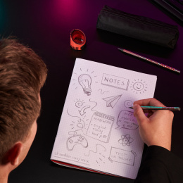 Schulset Norix Bleistifte + Zubehör Red in der Gruppe Kids / Stifte für Kinder / Schreibstifte für Kinder bei Pen Store (135512)