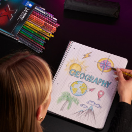Farbstifte Norix 24er-Pack in der Gruppe Kids / Stifte für Kinder / Buntstifte für Kinder bei Pen Store (135515)