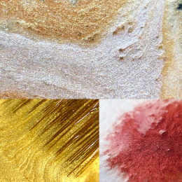 Gansai Tambi Akvarell 24er-Set Metallic in der Gruppe Künstlerbedarf / Künstlerfarben / Aquarell / Aquarellfarbe im Napf bei Pen Store (135536)