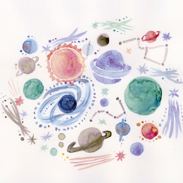 Gansai Tambi Akvarell 5er-set Granulating Colors 2 in der Gruppe Künstlerbedarf / Künstlerfarben / Aquarell / Aquarellfarbe im Napf bei Pen Store (135537)