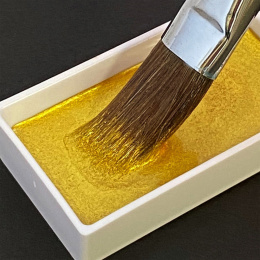 Gansai Tambi Akvarell 24er-Set Metallic 2 in der Gruppe Künstlerbedarf / Künstlerfarben / Aquarell / Aquarellfarbe im Napf bei Pen Store (135538)