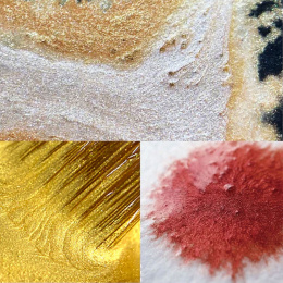 Gansai Tambi Akvarell 24er-Set Metallic 2 in der Gruppe Künstlerbedarf / Künstlerfarben / Aquarell / Aquarellfarbe im Napf bei Pen Store (135538)