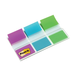 Post-it Index Tabs 25,4x43,2 mm 3 Farben in der Gruppe Papier & Blöcke / Schreiben und Notizen / Post-it und Notizblöcke bei Pen Store (135556)