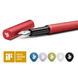 INEO Elements Füllfederhalter Fiery Red in der Gruppe Stifte / Fine Writing / Füllfederhalter bei Pen Store (135574)