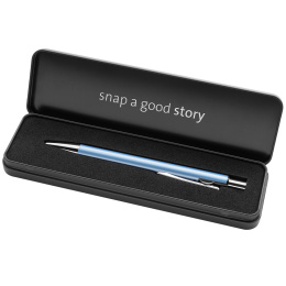 Snap Metallic Kugelschreiber Frosted Blue in der Gruppe Stifte / Fine Writing / Kugelschreiber bei Pen Store (135582)