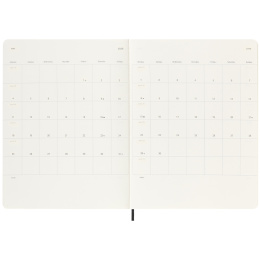 Kalender 18M WeekNote Soft Cover XL Black in der Gruppe Papier & Blöcke / Kalender und Terminkalender / 18 Monate Tageskalender bei Pen Store (135589)