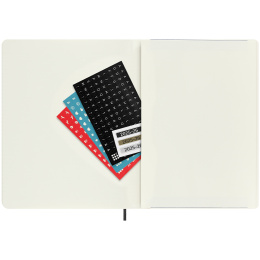 Kalender 18M WeekNote Soft Cover XL Black in der Gruppe Papier & Blöcke / Kalender und Terminkalender / 18 Monate Tageskalender bei Pen Store (135589)