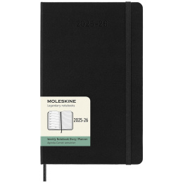 Kalender 18M WeekNote Hard Cover Large Black in der Gruppe Papier & Blöcke / Kalender und Terminkalender / 18 Monate Tageskalender bei Pen Store (135591)