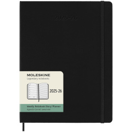 Kalender 18M WeekNote Hard Cover XL Black in der Gruppe Papier & Blöcke / Kalender und Terminkalender / 18 Monate Tageskalender bei Pen Store (135592)