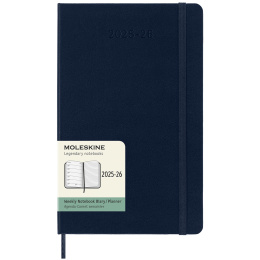 Kalender 18M WeekNote Hard Cover Large Sapphire Blue in der Gruppe Papier & Blöcke / Kalender und Terminkalender / 18 Monate Tageskalender bei Pen Store (135597)