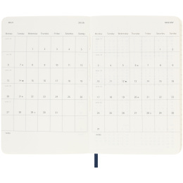 Kalender 18M WeekNote Soft Cover Pocket Sapphire Blue in der Gruppe Kundsegment / Kundsegment Office & Planning bei Pen Store (135598)
