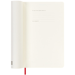 Kalender 18M WeekNote Soft Cover Large Red in der Gruppe Papier & Blöcke / Kalender und Terminkalender / 18 Monate Tageskalender bei Pen Store (135600)