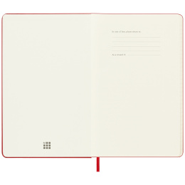 Kalender 18M WeekNote Hard Cover Large Red in der Gruppe Papier & Blöcke / Kalender und Terminkalender / 18 Monate Tageskalender bei Pen Store (135602)