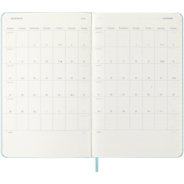Kalender 18M WeekNote Hard Cover Large Aquamarine in der Gruppe Papier & Blöcke / Kalender und Terminkalender / 18 Monate Tageskalender bei Pen Store (135604)