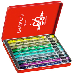 Neocolor II Aquarelle 50 Years Lush 10er-Set in der Gruppe Künstlerbedarf / Künstlerfarben / Pastell / Wachspastelle bei Pen Store (135628)