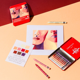 Neocolor II Aquarelle 50 Years Portrait 10er-Set in der Gruppe Künstlerbedarf / Künstlerfarben / Pastell / Wachspastelle bei Pen Store (135629)
