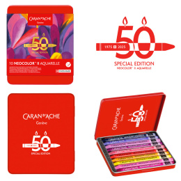 Neocolor II Aquarelle 50 Years Pop 10er-Set in der Gruppe Künstlerbedarf / Künstlerfarben / Pastell / Wachspastelle bei Pen Store (135630)