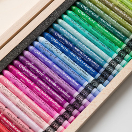 Neocolor II Aquarelle 50 years Wooden Box 50er-Set in der Gruppe Künstlerbedarf / Künstlerfarben / Pastell / Wachspastelle bei Pen Store (135633)