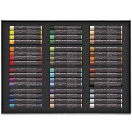 Neoart Wachs- und Ölpastell 48er-Set in der Gruppe Künstlerbedarf / Buntstifte und Bleistifte / Pastellkreiden bei Pen Store (135636)