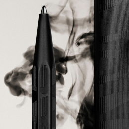 Ecridor Black Lines Set Kugelschreiber und Lederetui in der Gruppe Stifte / Fine Writing / Kugelschreiber bei Pen Store (135641)
