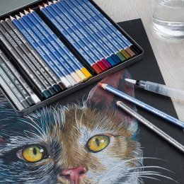 The Aquarino Box Aquarellset 24-teilig in der Gruppe Stifte / Künstlerstifte / Aquarellstifte bei Pen Store (135647)
