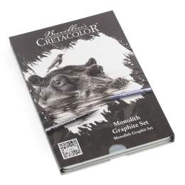 Monolith Graphit-Set 11-teilig in der Gruppe Künstlerbedarf / Buntstifte und Bleistifte / Grafit- und Bleistifte bei Pen Store (135648)