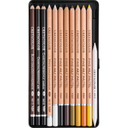 Eagle Zeichnungssatz 12 Teile in der Gruppe Stifte / Künstlerstifte / Pastellstifte bei Pen Store (135655)