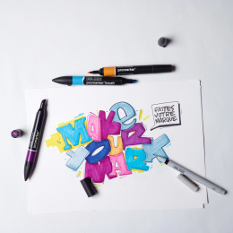 Promarker Modern Lettering Wallet 25er-Set in der Gruppe Stifte / Künstlerstifte / Marker bei Pen Store (135657)