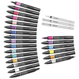 Promarker Modern Lettering Wallet 25er-Set in der Gruppe Stifte / Künstlerstifte / Marker bei Pen Store (135657)