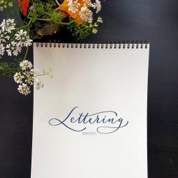 Ink & Lise Lettering Pad A5 in der Gruppe Papier & Blöcke / Künstlerblöcke / Zeichen- und Skizzenblöcke bei Pen Store (135659)