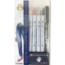 Clean Color Real Brush Illustration 8er-set 1 in der Gruppe Stifte / Künstlerstifte / Pinselstifte bei Pen Store (135665)